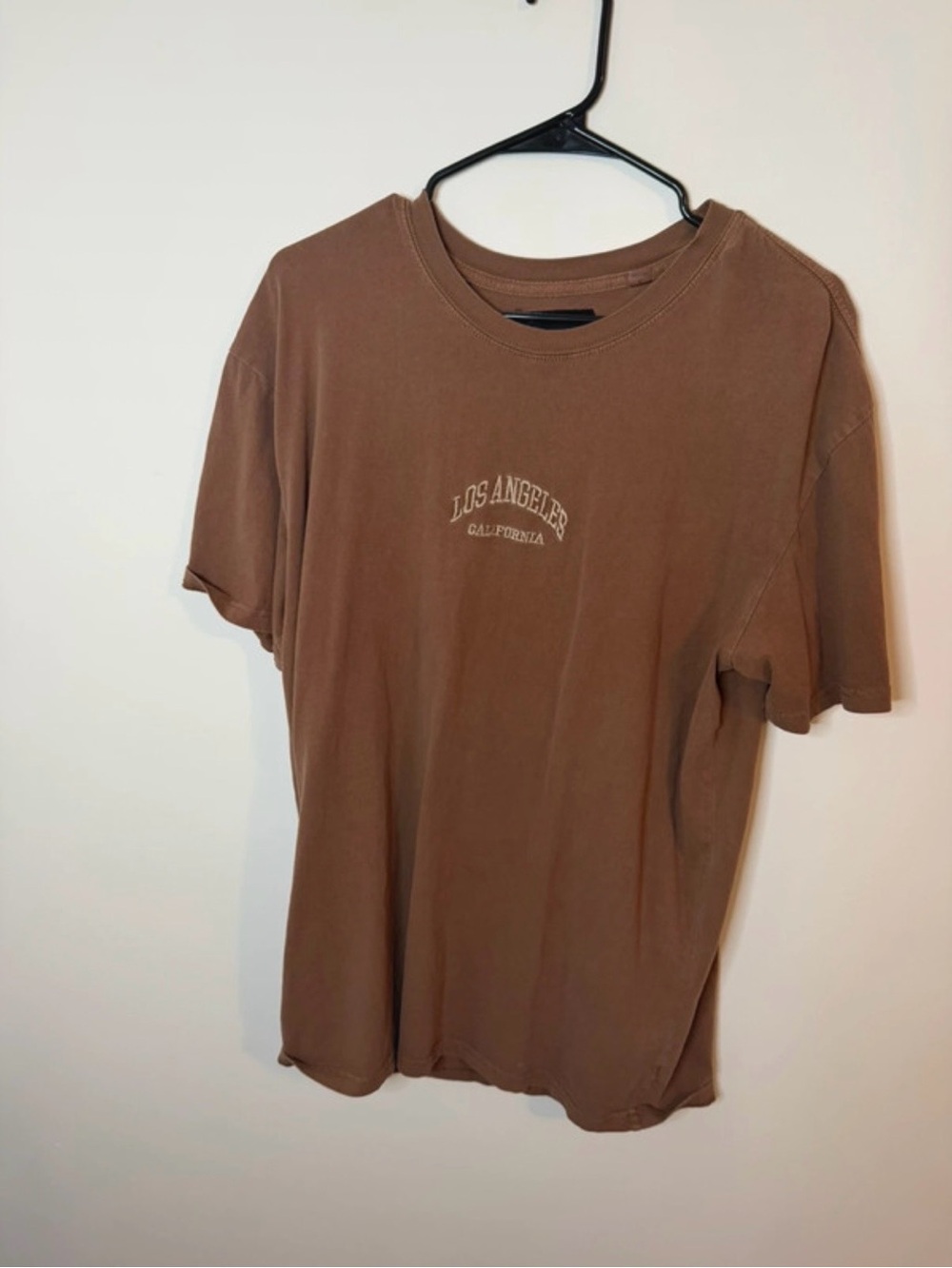 PacSun Brown Los Angeles Graphic Short Sleeve Tee